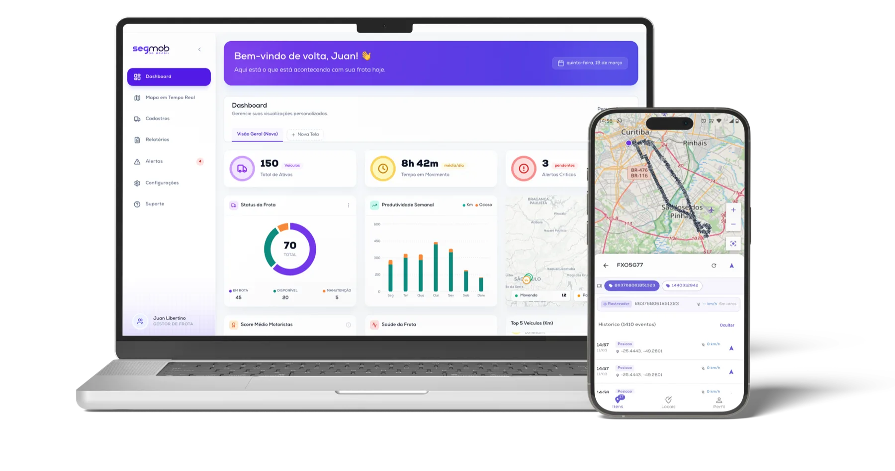 Portal e App SegMob