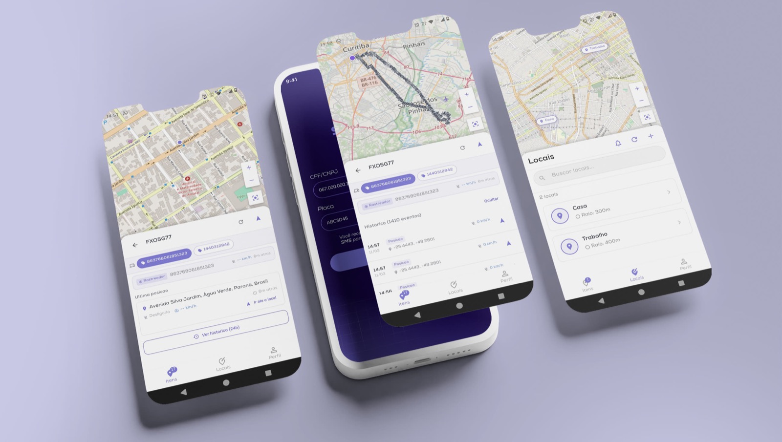 App Segmob de rastreamento
